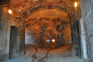 Barcelona Castell de Montjuic Tunnel