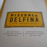 Pizzeria Delfina Menu